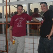 Having a good time at Texas Pride