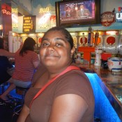 Lauren post Jello Shot  Bourbon St New Orleans