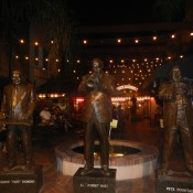 Brass Jazz Statues New Orleans LA