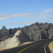 Drive through the Badlands