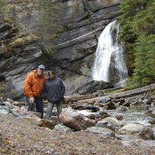 We Hiked to this Waterfall! It was beautiful.