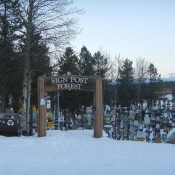 Sign Post Forest in Watson Lake