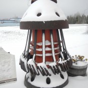Pig used on the Alaskan Pipeline
