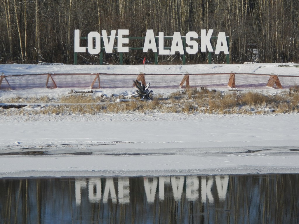Love Alaska Sign | Pikes Landing | Fairbanks Alaska Love Alaska Sign | Pikes Landing | Fairbanks Alaska