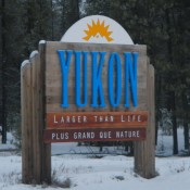 Welcome to Yukon Sign