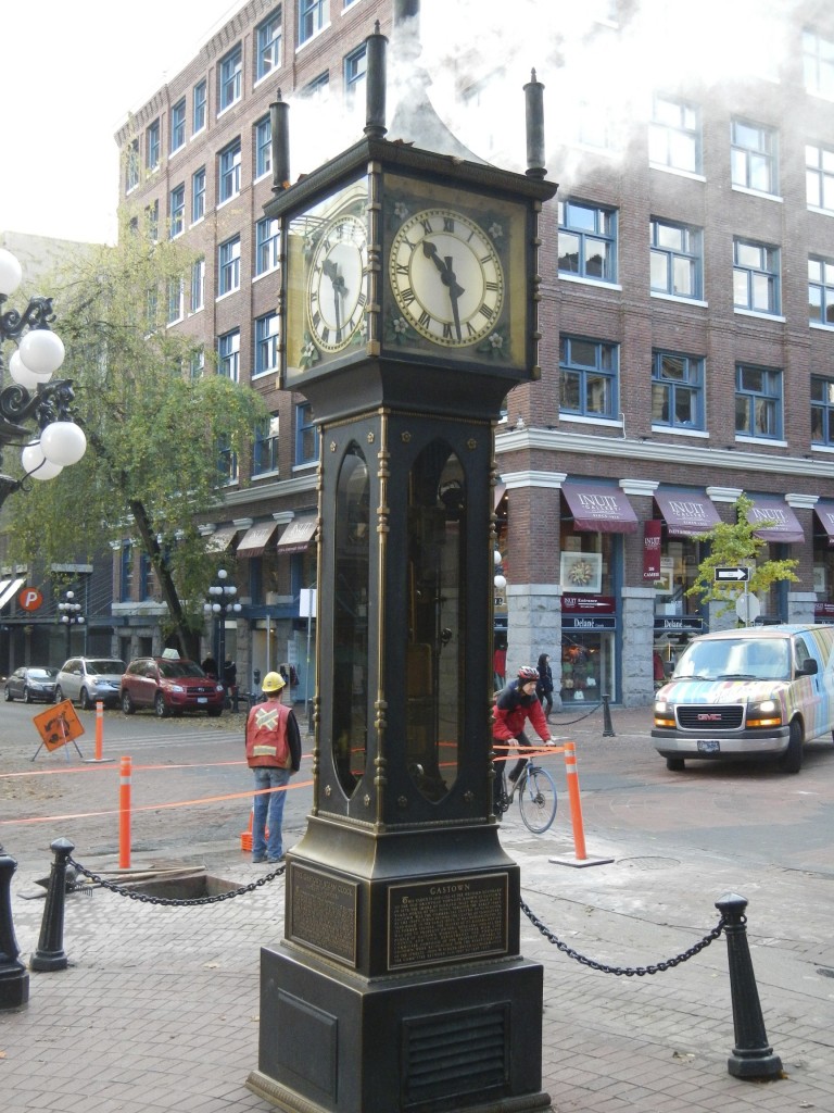 Steam Clock in Gastown Vancouver Canada
