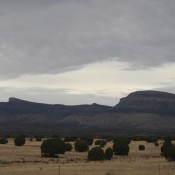 Rain Clouds in the Desert - Road Trip - Route 66