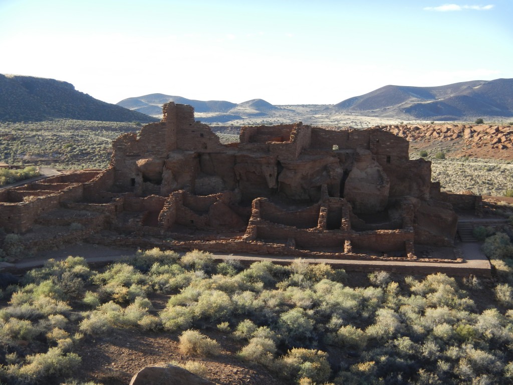 Ruins of the Wupatki Pueblo in Wupatki National Monument Arizona Ruins of the Wupatki Pueblo in Wupatki National Monument Arizona