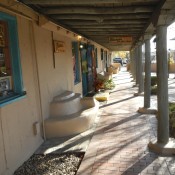 The shops in Old Town Albuquerque New Mexico