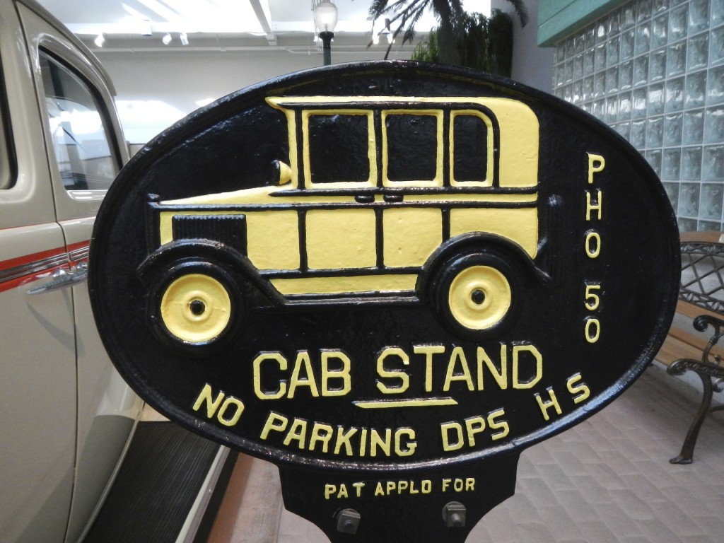 OLD CAB STAND SIGN OLD CAB STAND SIGN - Reno Travel Guide