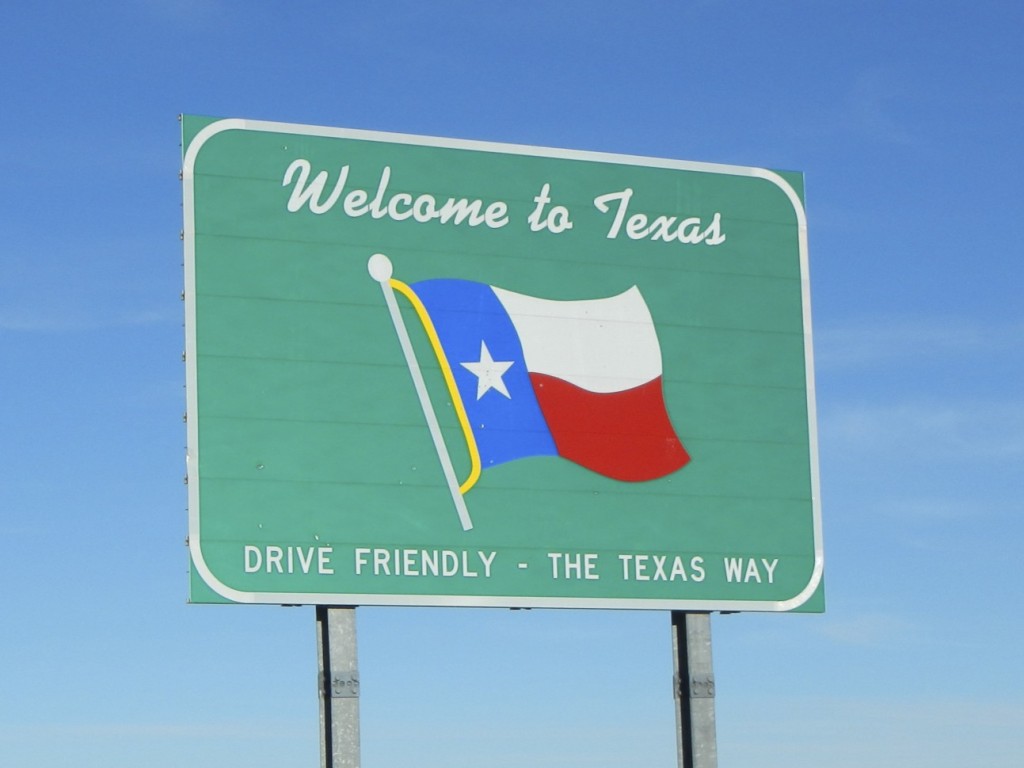 Welcome to Texas Sign