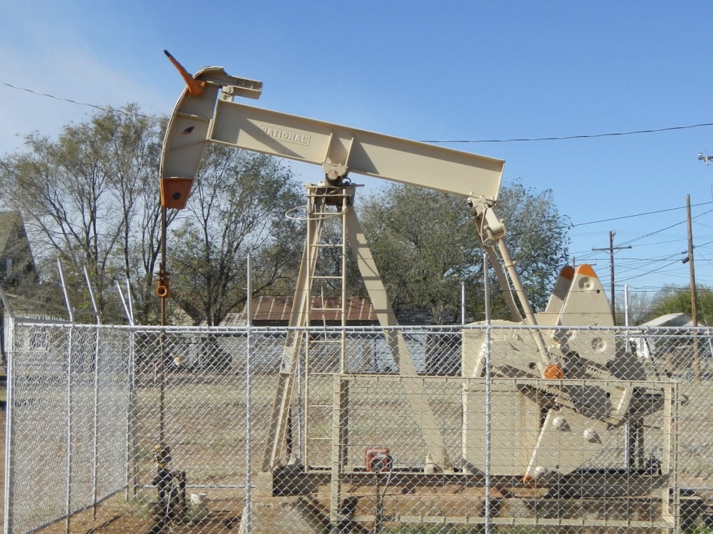 Oil Pumping Jack in Texas
