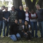 Kenin & Lauren (far right)and the rest of the clan