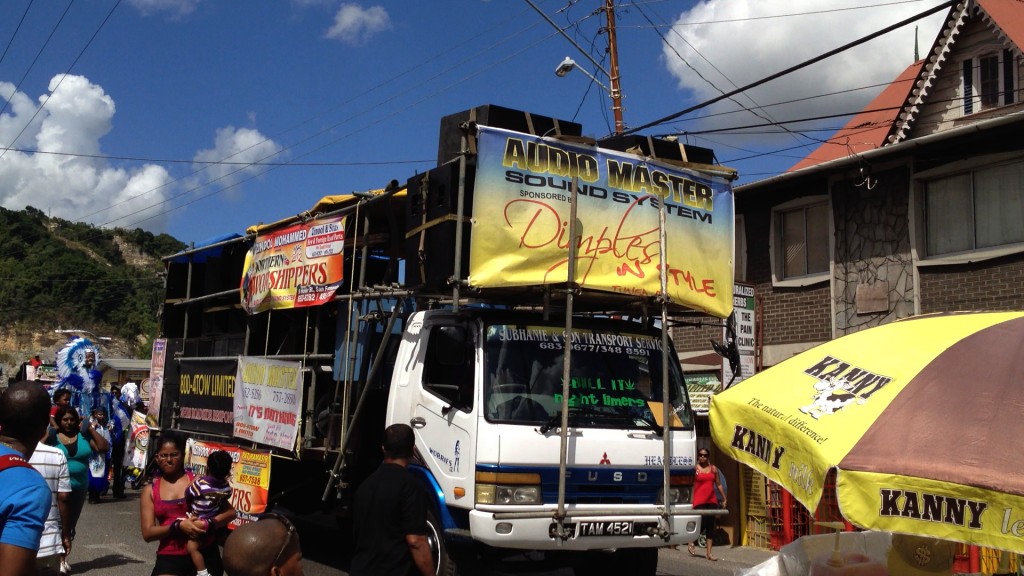 Music Truck Carnival in Trinidad Music Truck Carnival in Trinidad