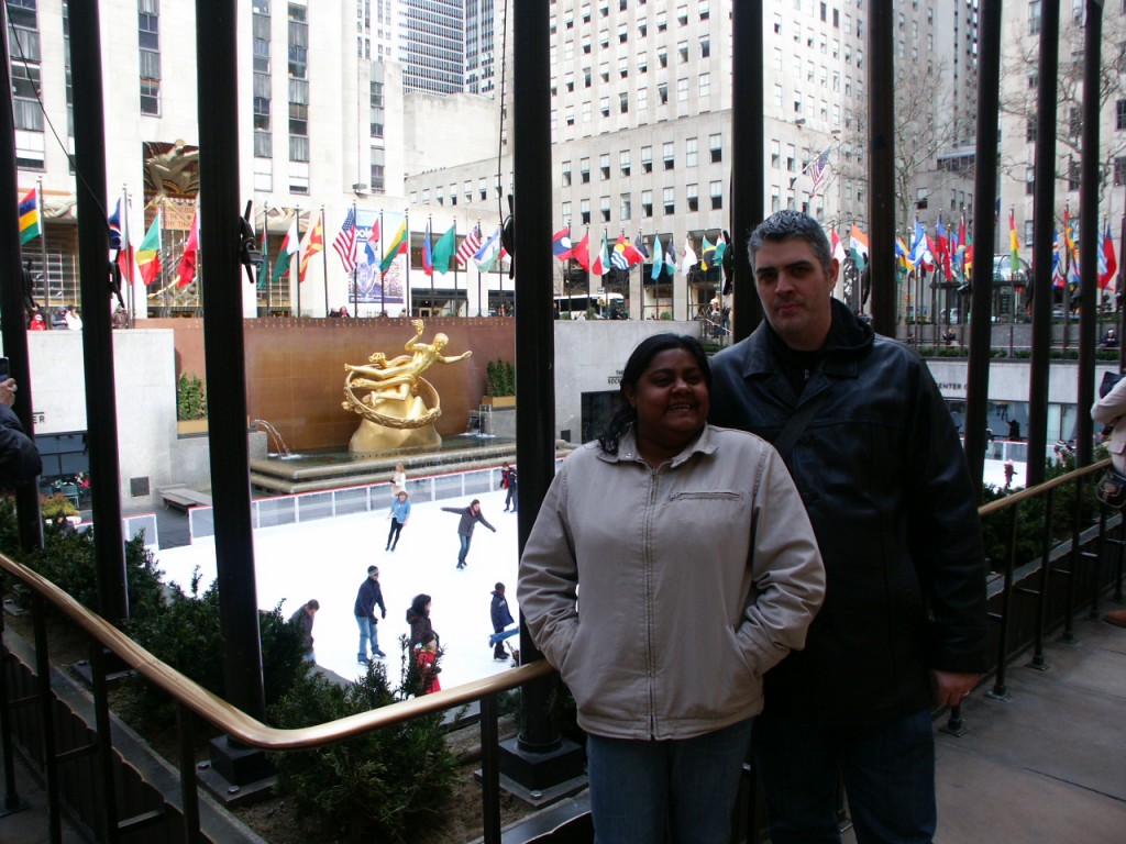 Kenin and Lauren at Rockefeller Center - Our biggest travel regrets Kenin and Lauren at Rockefeller Center - Our biggest travel regrets