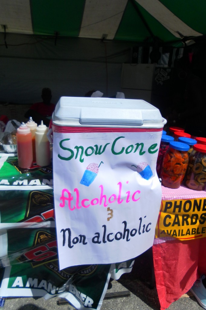Alcoholic Snow Cones - Carnival in Trinidad Alcoholic Snow Cones - Carnival in Trinidad