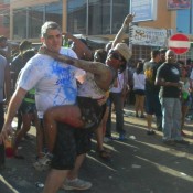 Wining at J'Ouvert - Carnival in Trinidad
