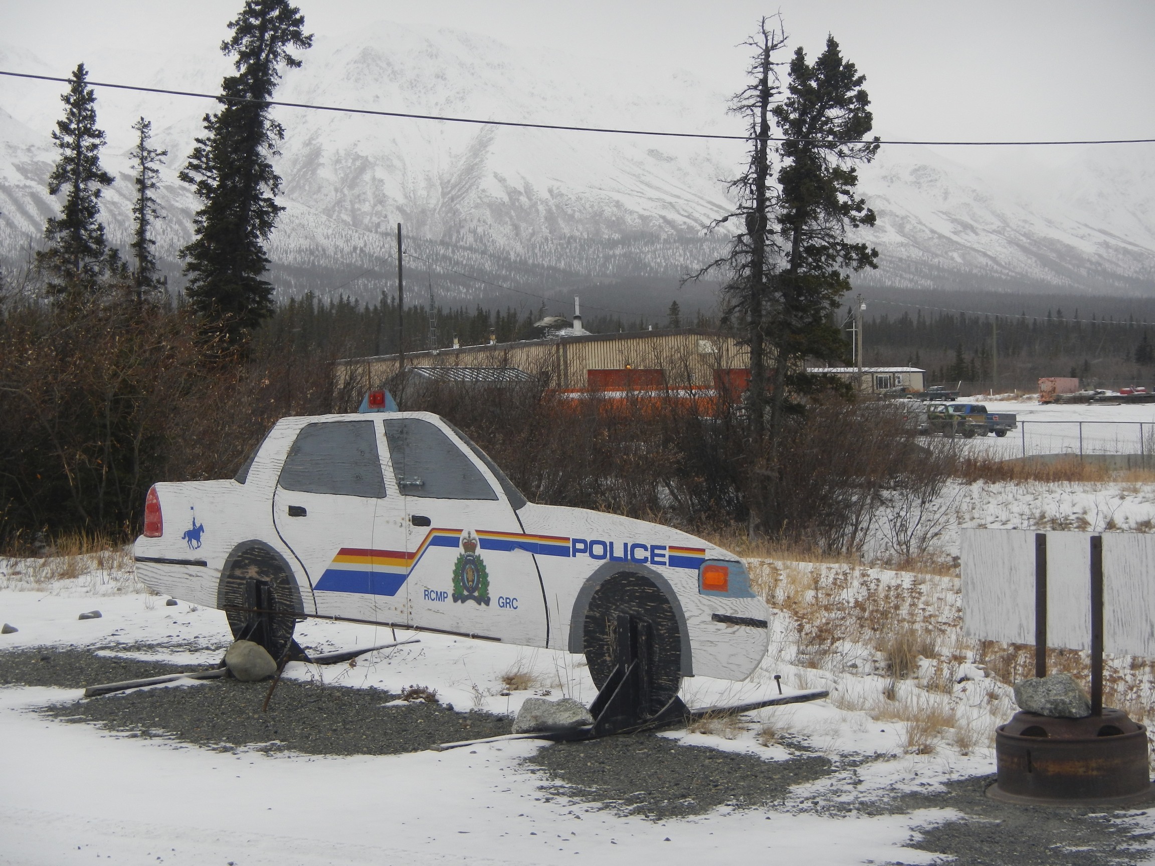 Plywood Police Car Canada Photo Police! - Plywood Police Car Canada Photo