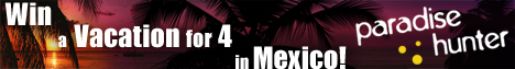 Win a Vacation in MExico with Paradise Hunter Paradise Hunter Vacation Rentals Enter to Win Cavation to Mexico