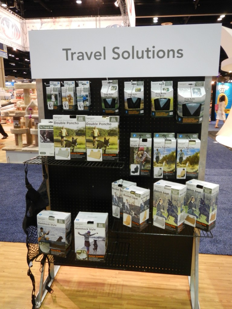 Bergan had a small but quality display of travel goods
