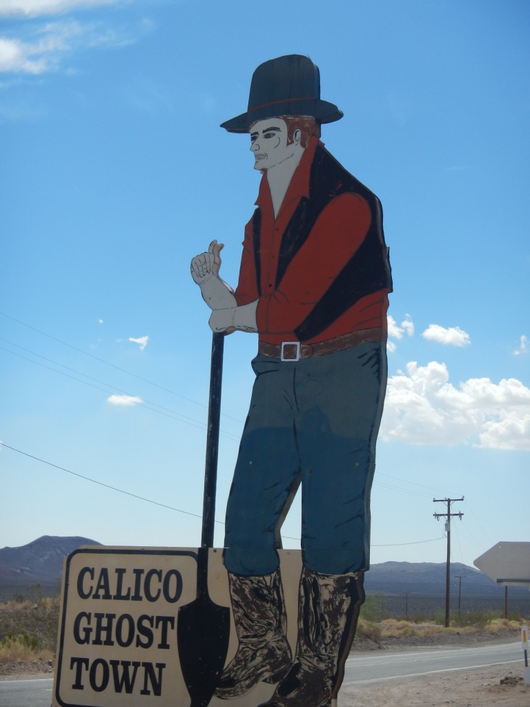 Cowboy Sign Calico Nevada Calico Cowboy