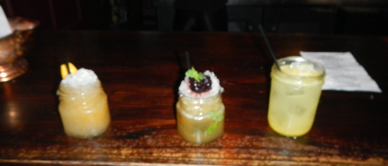 Three Mixology Cocktails