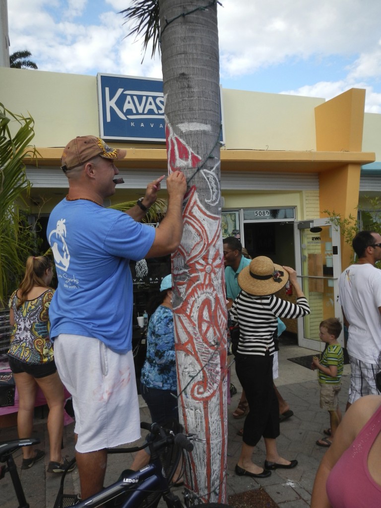 Guy Painting Tree