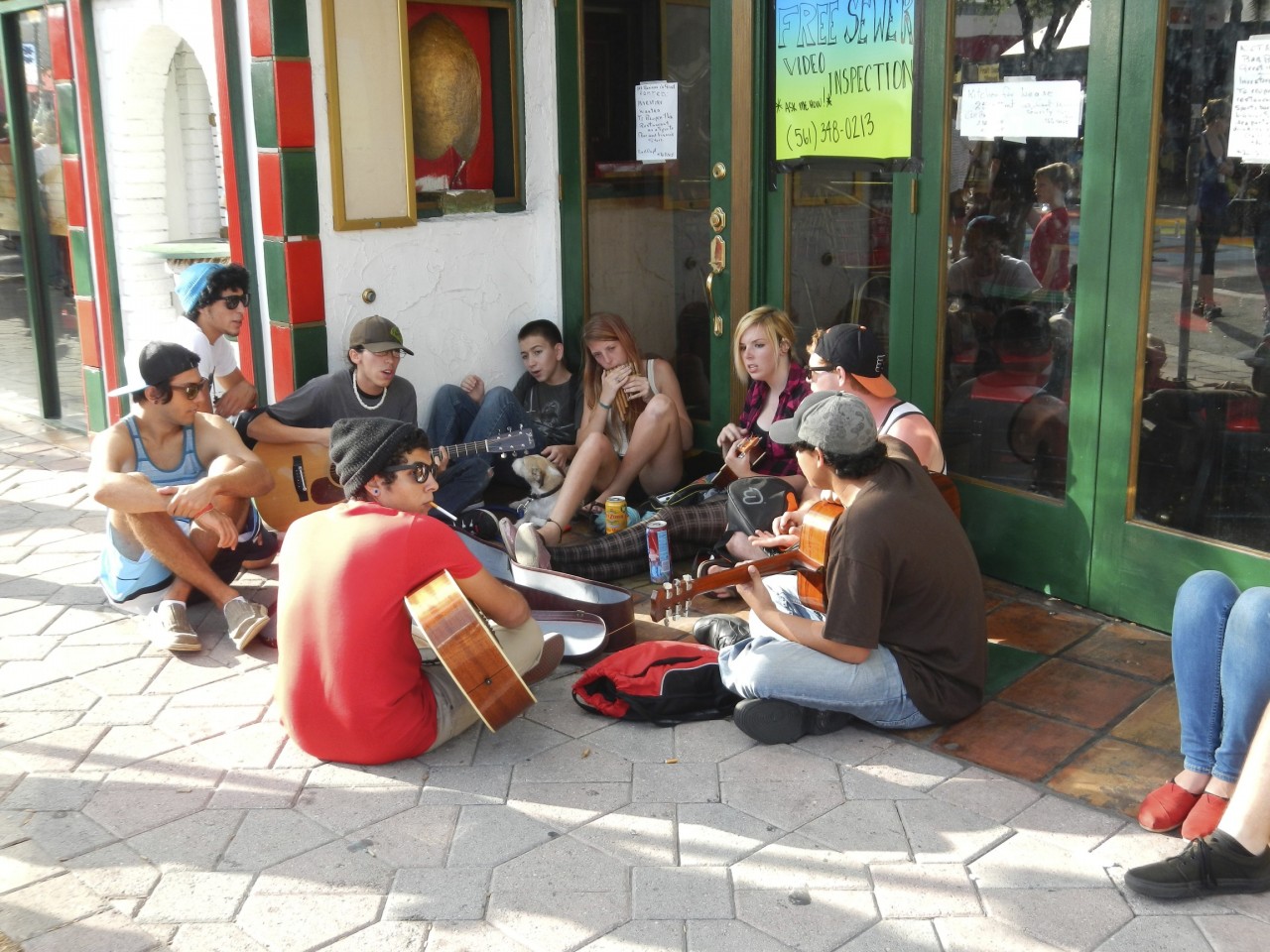 Kids Playing Guitar