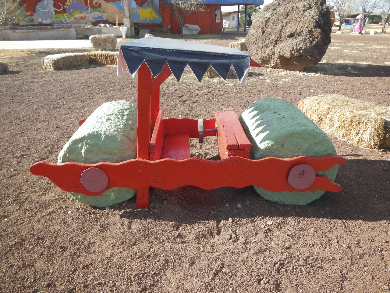 Flintstones car in red :)