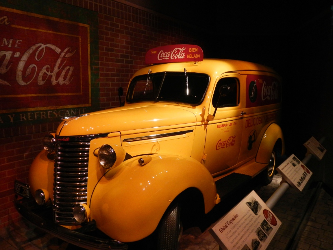 Truck from World of Coca Cola #FriFotos #Cars