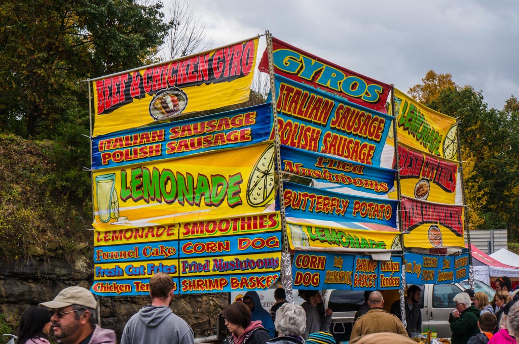 Bridge Day Festival at the New River in West Virginia