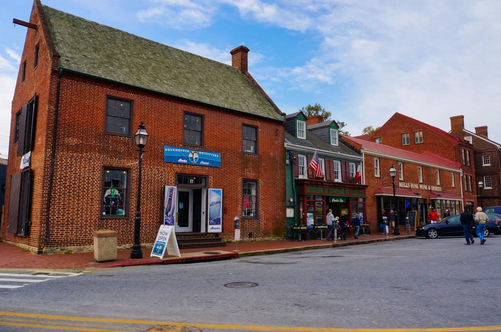 Urban plan Annapolis Maryland