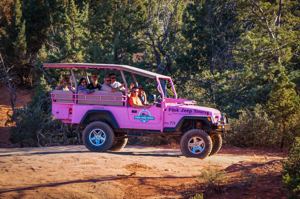 tip pink jeep tour driver