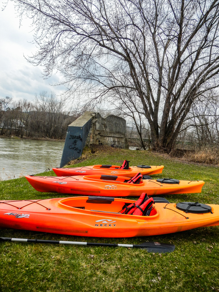 Kayaking the Chemung River Finger Lakes, NY