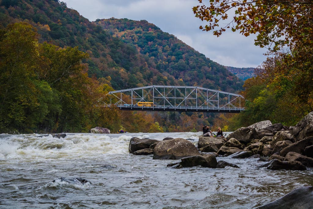 Bridge Day Festival at the New River in West Virginia