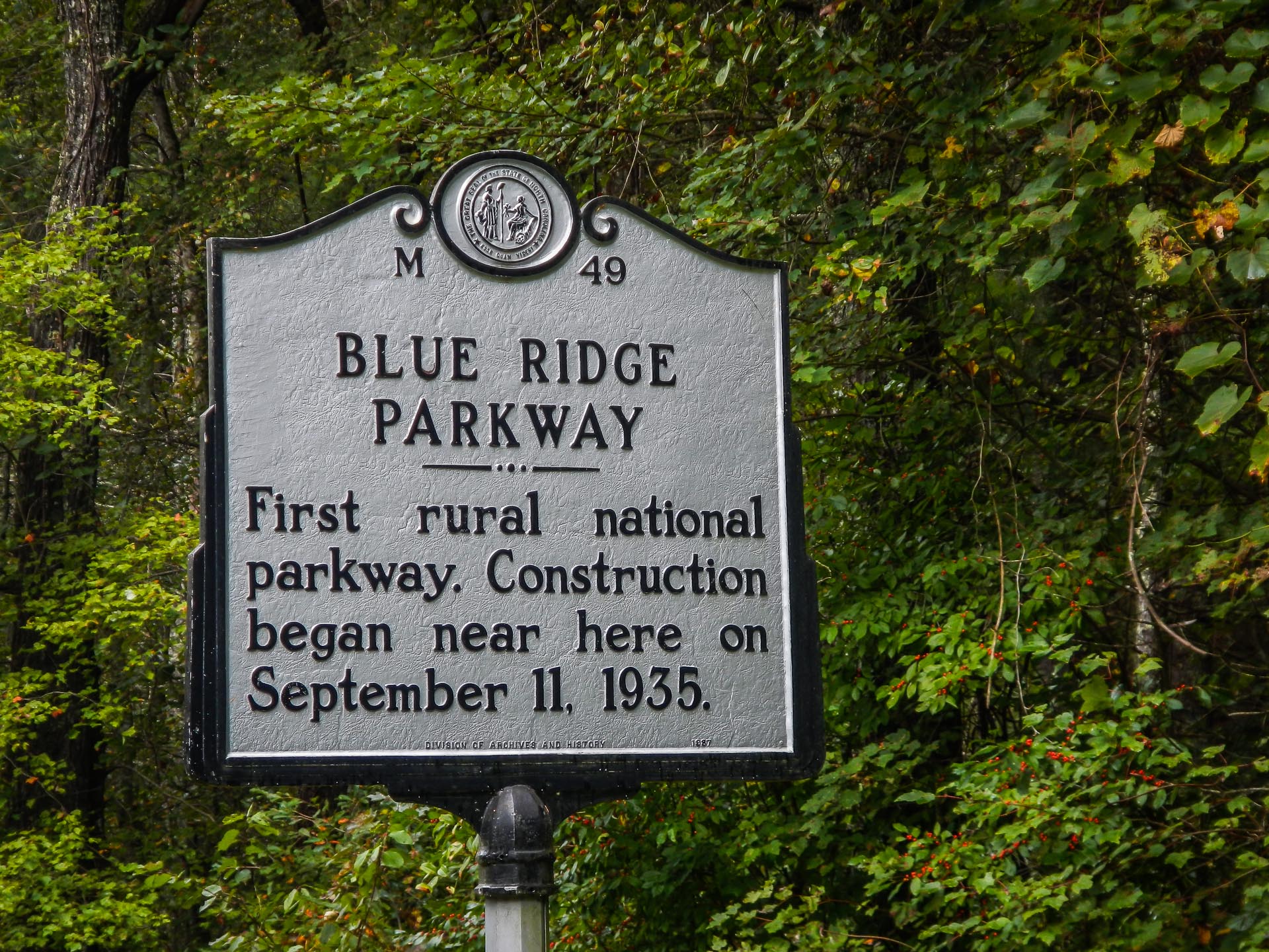 Blue Ridge Parkway Road Trip Planner Skyline Drive Blue Ridge Parkway Construction Beginning Point