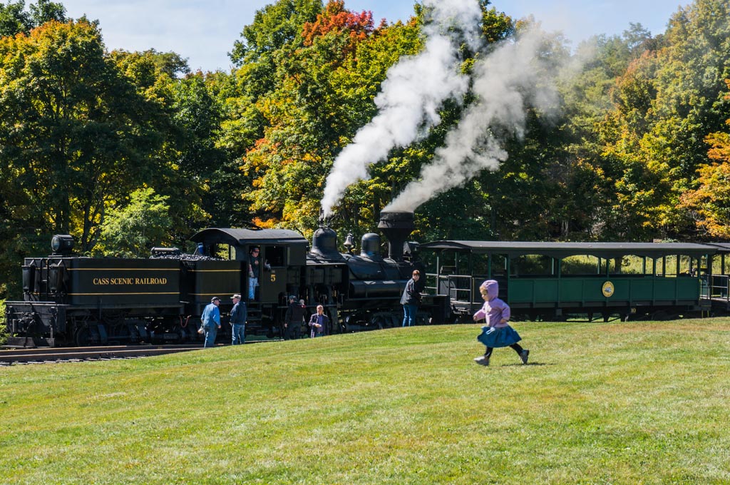 Riding the Log Train with the Cass Scenic Railroad in West Virginia