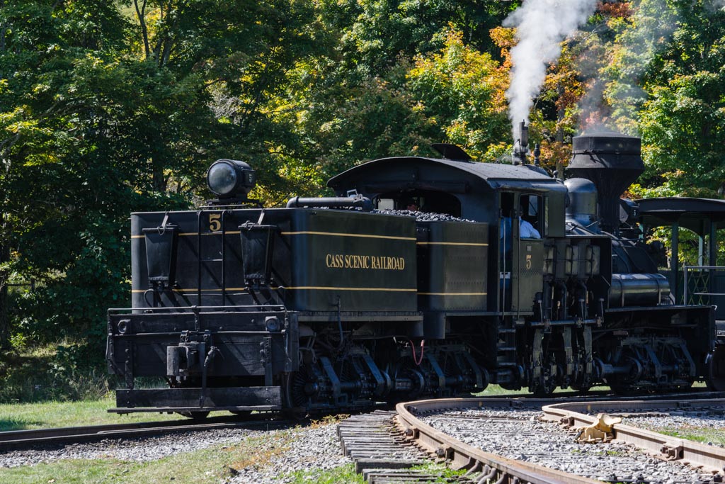 Riding the Log Train with the Cass Scenic Railroad in West Virginia