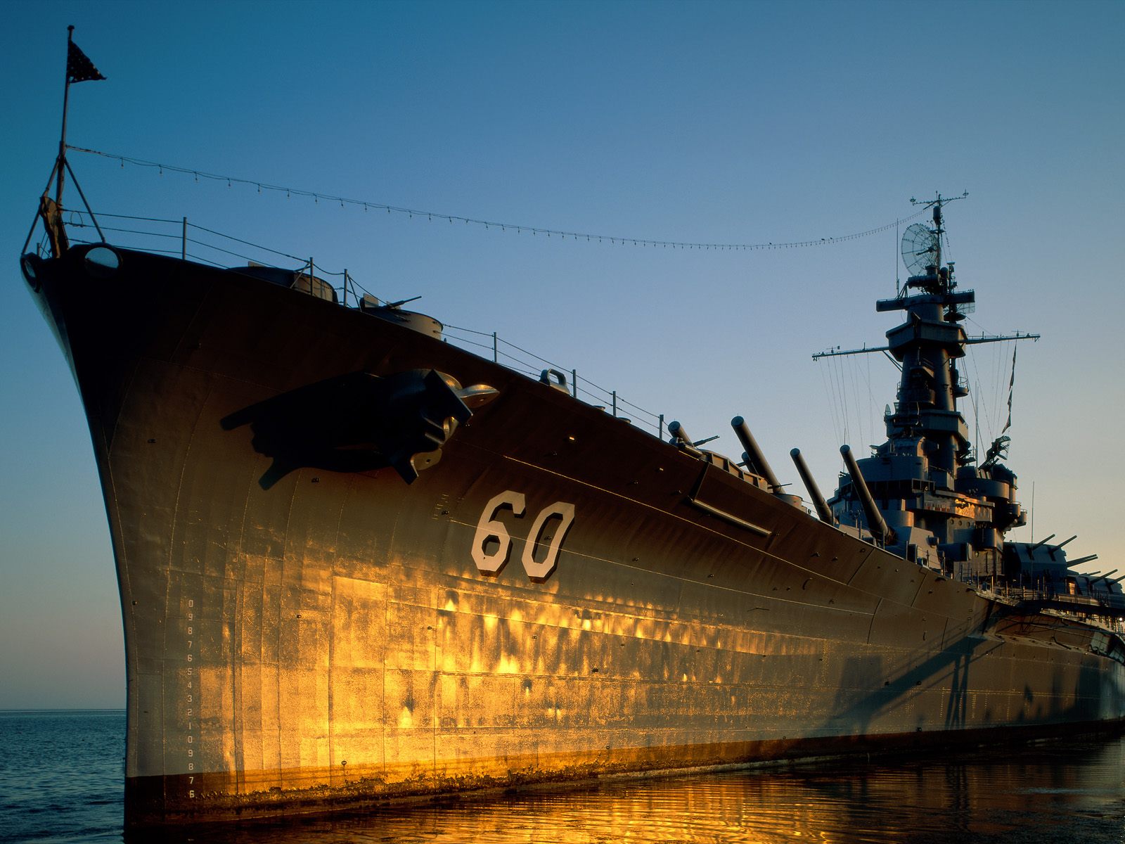 USS Alabama in Mobile